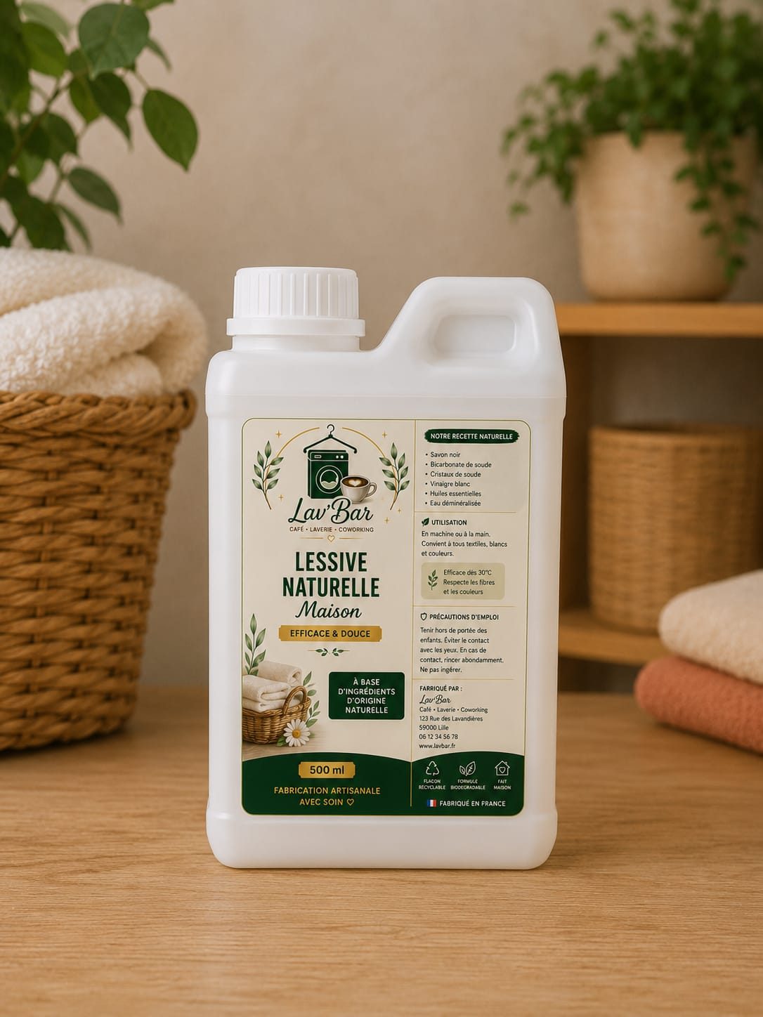 Lessive maison naturelle
